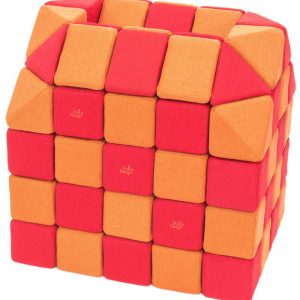 Magnetische blokken JollyHeap® - Oranje/rood