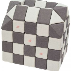 Magnetische blokken JollyHeap® - Wit/grijs